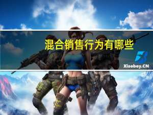 混合销售行为有哪些