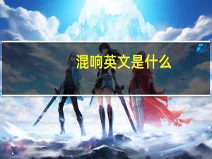 混响英文是什么（混响英文）