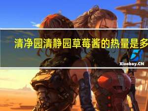 清净园 清静园 草莓酱的热量是多少