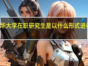 清华大学在职研究生是以什么形式进行招生的