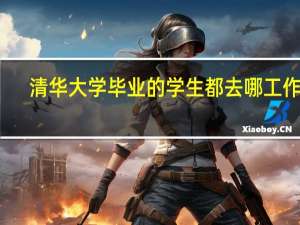 清华大学毕业的学生都去哪工作了