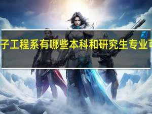清华大学电子工程系有哪些本科和研究生专业可以授予博士学位