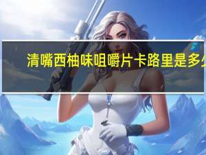 清嘴 西柚味咀嚼片卡路里是多少