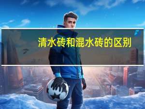 清水砖和混水砖的区别（清水砖墙与混水砖墙的区别）