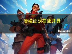 清税证明在哪开具
