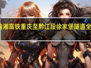 渝湘高铁重庆至黔江段徐家堡隧道全面贯通