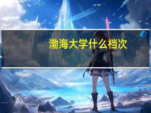渤海大学什么档次