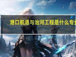 港口航道与治河工程是什么专业