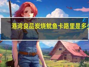 港湾良品 炭烧鱿鱼卡路里是多少