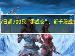 港股9月7日超700只“零成交”、近千股成交不足1万港元