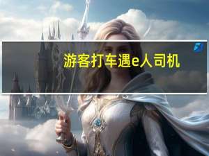游客打车遇e人司机：公举请上车 网友直呼社恐恨不得原地消失