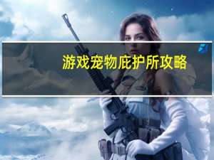 游戏宠物庇护所攻略