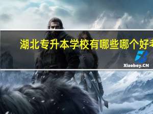 湖北专升本学校有哪些哪个好考