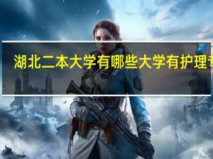 湖北二本大学有哪些大学有护理专业