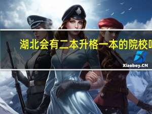 湖北会有二本升格一本的院校吗