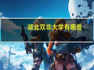 湖北双非大学有哪些