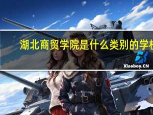 湖北商贸学院是什么类别的学校