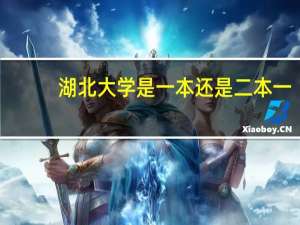 湖北大学是一本还是二本一