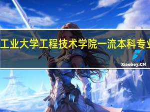 湖北工业大学工程技术学院一流本科专业建设名单