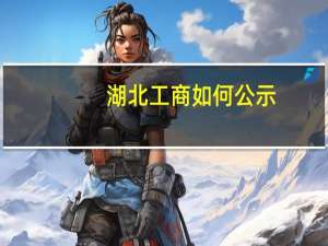 湖北工商如何公示