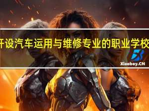 湖北开设汽车运用与维修专业的职业学校名单有哪些