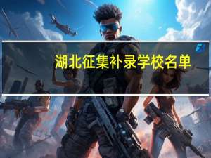 湖北征集补录学校名单