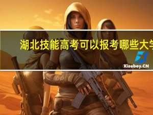 湖北技能高考可以报考哪些大学