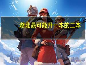 湖北最可能升一本的二本
