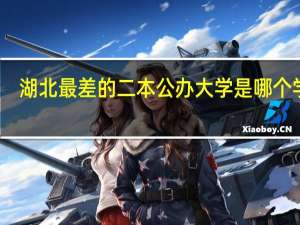 湖北最差的二本公办大学是哪个学校