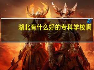 湖北有什么好的专科学校啊