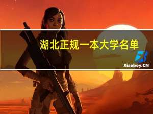 湖北正规一本大学名单