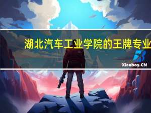 湖北汽车工业学院的王牌专业