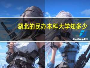 湖北的民办本科大学知多少