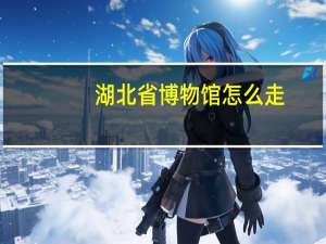 湖北省博物馆怎么走