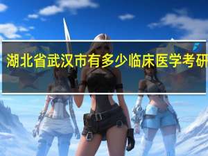 湖北省武汉市有多少临床医学考研学校