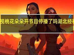 湖北经视桃花朵朵开节目停播了吗 湖北经视桃花朵朵开