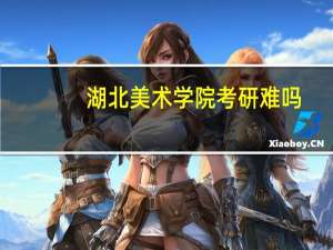 湖北美术学院考研难吗