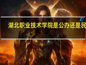 湖北职业技术学院是公办还是民办