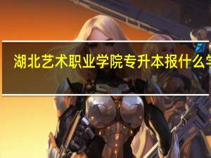 湖北艺术职业学院专升本报什么学校