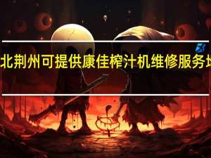 湖北荆州可提供康佳榨汁机维修服务地址在哪