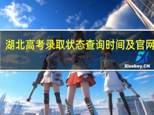 湖北高考录取状态查询时间及官网入口