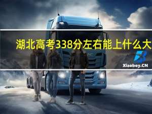 湖北高考338分左右能上什么大学