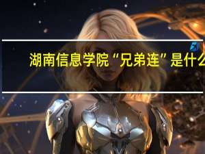 湖南信息学院“兄弟连”是什么