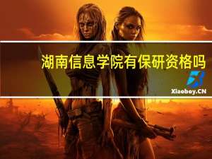 湖南信息学院有保研资格吗