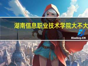 湖南信息职业技术学院大不大,面积有多大