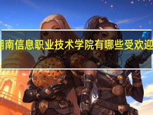 湖南信息职业技术学院有哪些受欢迎的专业