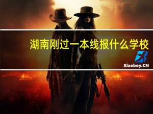 湖南刚过一本线报什么学校