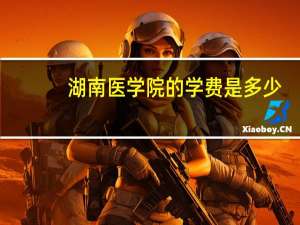 湖南医学院的学费是多少