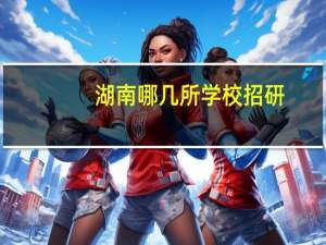 湖南哪几所学校招研