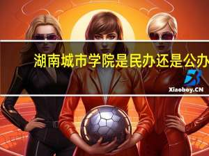 湖南城市学院是民办还是公办